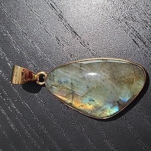 Charles Albert Labradorite pendant